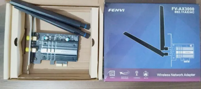 Placa wi-fi PCIe Fenvi FV-AX3000 Dual Band Bluetooth 5.2 2400MB/s