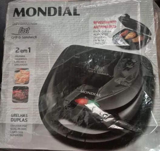 Vendo sanduíchera mondial