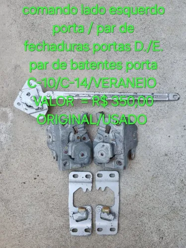 PEÇAS PARA PORTA CAMIONETES CHEVROLET 