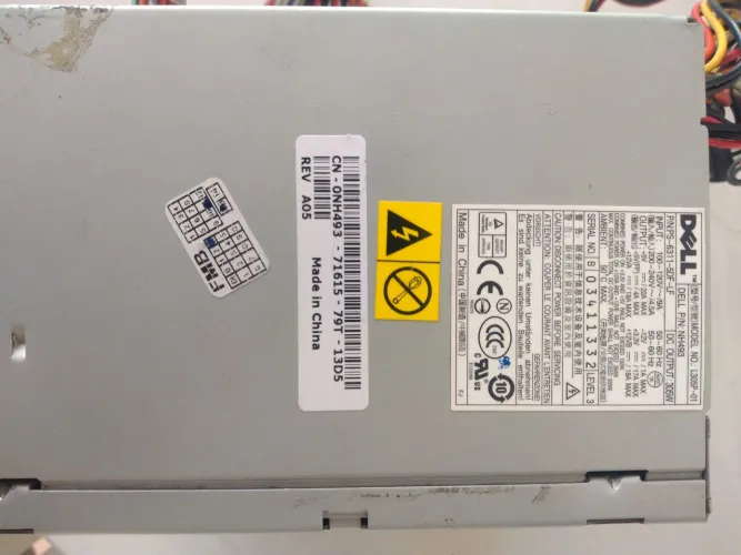 Fonte Dell Optiplex L305P01 com defeito 