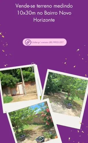 Vendo terreno murado 10x30