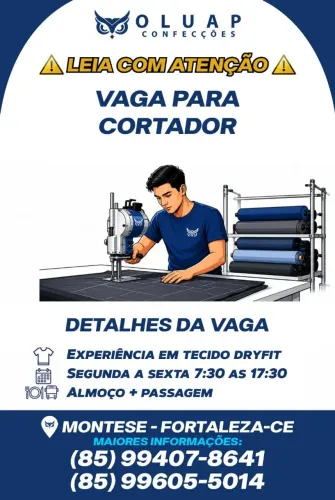 Vaga para cortador