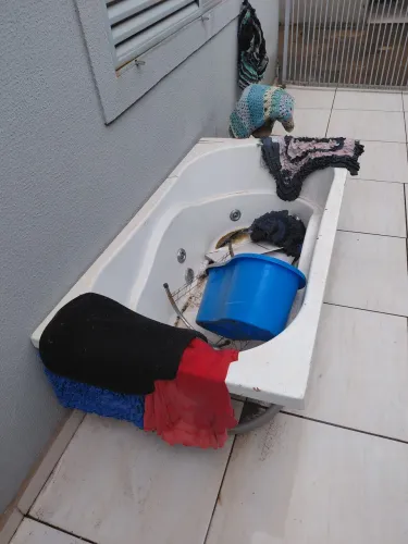Banheira de fibra