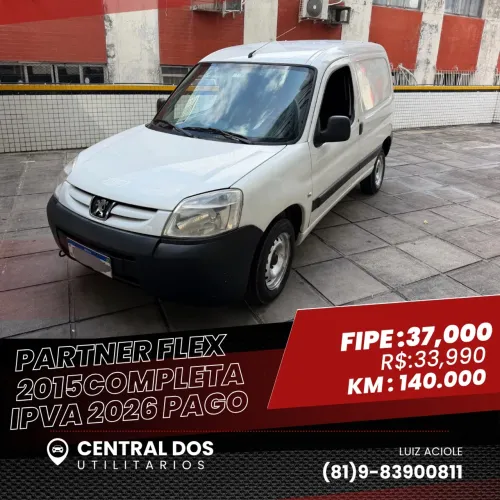 Peugeot Partner Furgão 1.6 16v/ 1.6 16V Flex 3P 2015