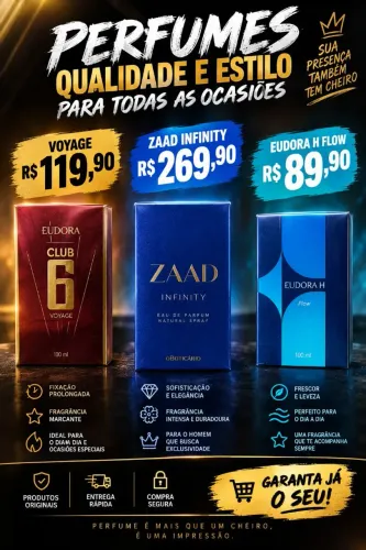 Perfumes promoção