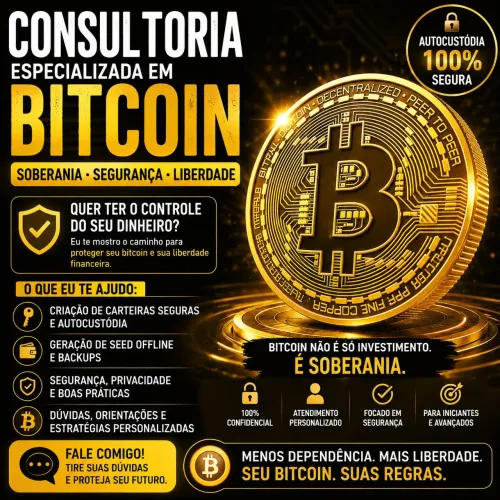 Consultoria especializada em Bitcoin 
