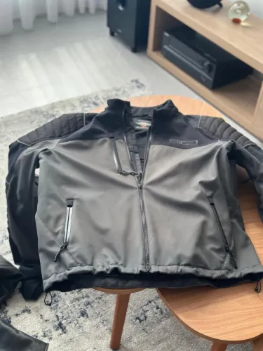 Jaqueta Harley-Davidson Original Cinza e Preta