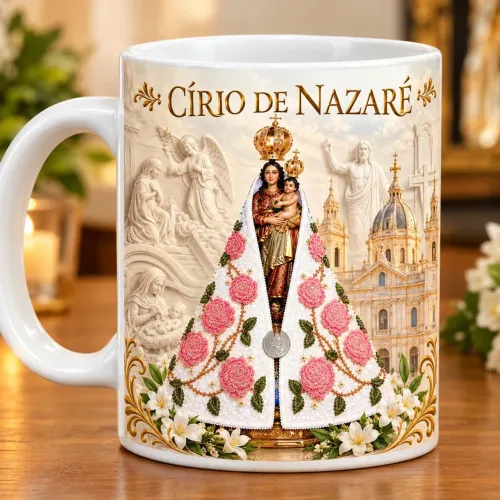 Caneca personalizada Círio de Nazaré 2026