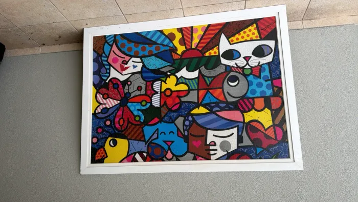 Quadro completo Romero Britto