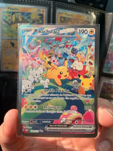 PIKACHU EX - POKÉMON TCG - 30th