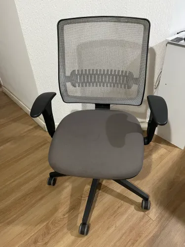 cadeira de escritório flexform - Uni White n Grey