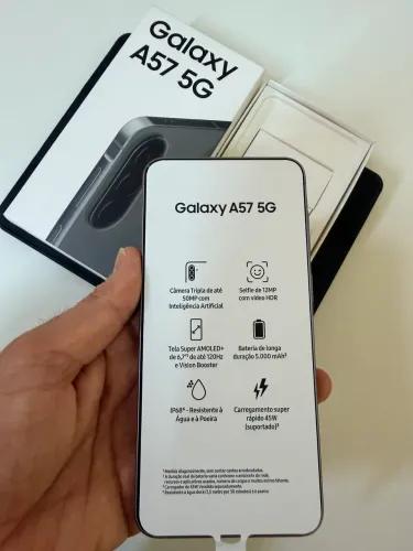 Galaxy A57, 256Gb, completo