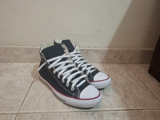 Chuck Taylor All Star Cano Alto Preto