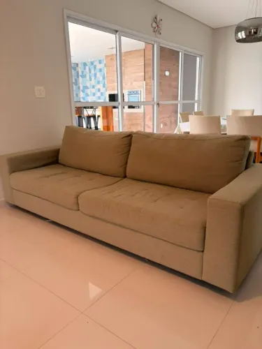 Sofá em Linho 4 Lugares