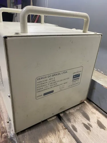 Transformador de Isolação 2,5 kVA - Entrada 190 a 230V / Saída 115V