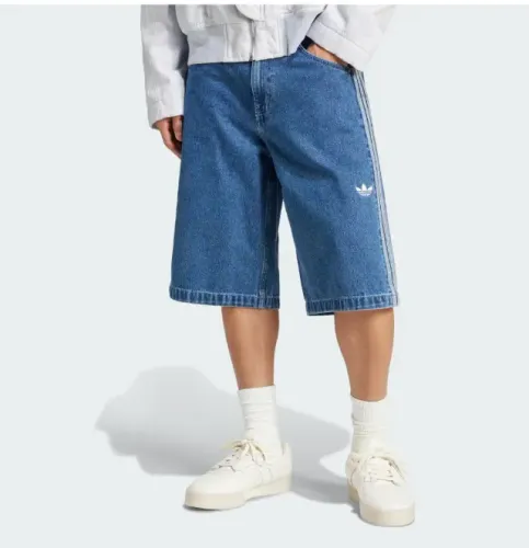 Bermuda Adicolor Denim Firebird Adidas 