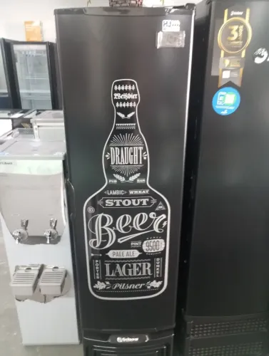 NZ. Cervejeira slim porta cega 230 litros GELOPAR