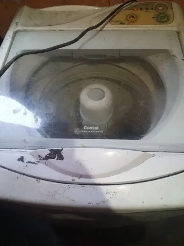 60reais máquina de lavar roupa 6kl com defeito