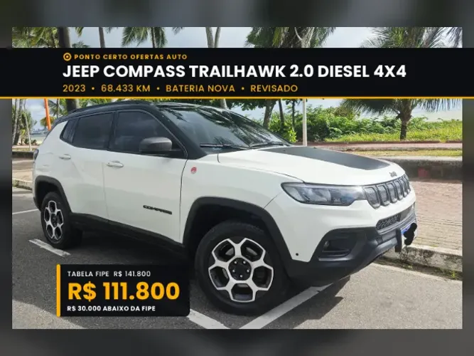 Jeep Compass Trailhawk Td350 2.0 4X4 Die. AUT 2023
