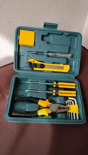 Kit jogo de ferramentas com maleta 12 peças Titanium