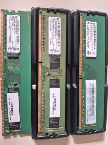 Memórias RAM e SSD