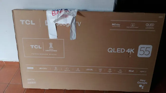 Vende -se TV 55 polegadas TCL Google TV 3 meses de uso sem detalhes de uso valor 2.500 