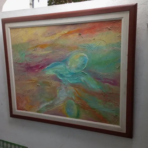 Quadro com Moldura 108Lx89A