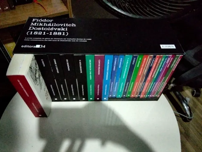 Box Dostoiévski Editora34 livros