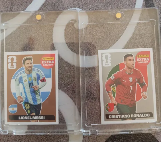 CRISTIANO RONALDO E MESSI R$: 380