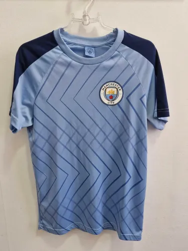 Camisa masculina licenciada Manchester City - azul claro - tamanho P