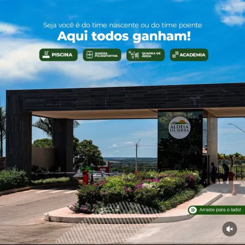 Lote Premium no Condomínio Aldeia da Serra