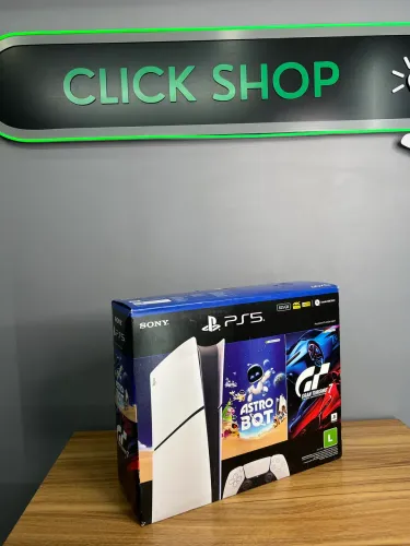 PlayStation 5 Slim mídia digital - Até 18x no cartão 