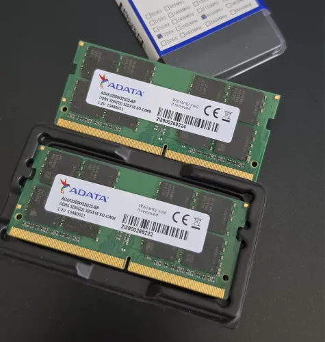 MEMÓRIA RAM ADATA 32GB | DDR4 3200MHz | SODIMM