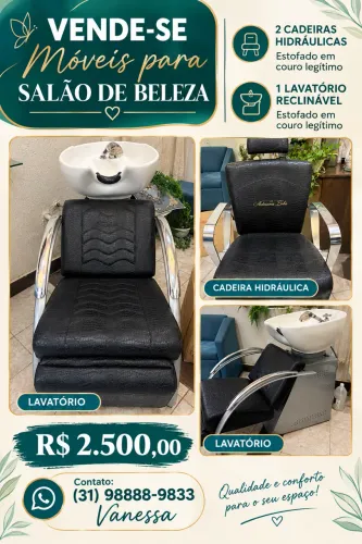 Móveis salão