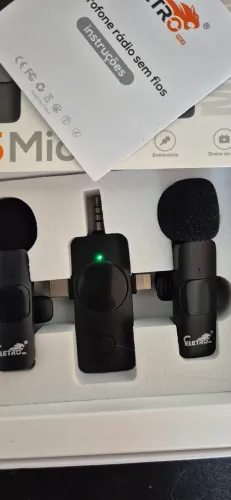 Microfone de lapela