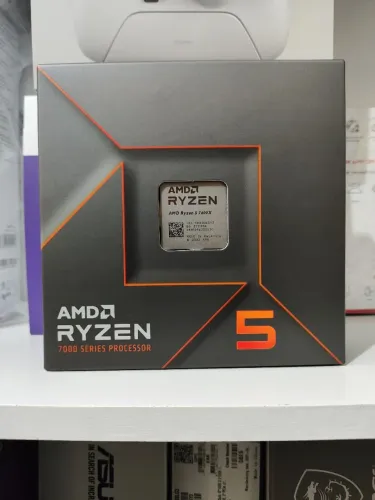 Ryzen 5 7600X Processador AM5 novo lacrado