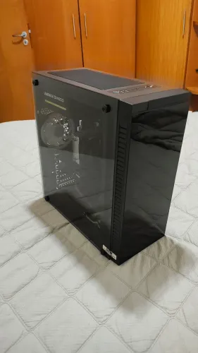 Computador gamer completo desktop para jogos e trabalho Ryzen com placa de vídeo