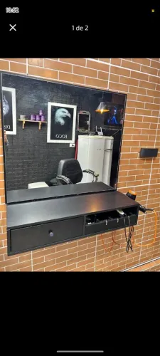 Bancada barbearia