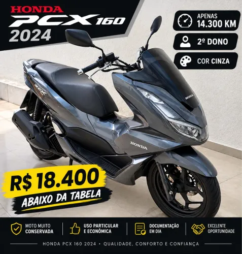 Pcx 160 2024 baixa km