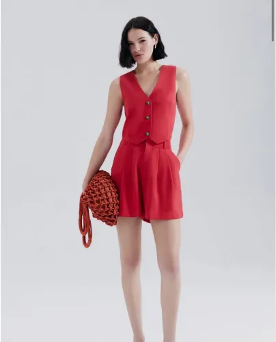 Short em alfaiataria Hering 