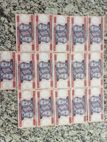 VENDO 16 NOTAS DE CEM CRUZEIROS