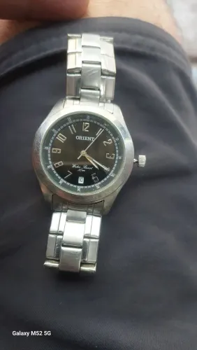 Relógio orient masculino original precisa trocar a maquina