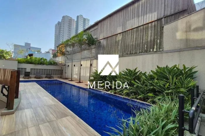Studio com 1 dormitório para alugar, 44 m² por R$ 3.905,17/mês - Campestre - Santo André/S