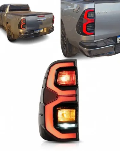 lanterna Hilux 2016 a 2026 Fume