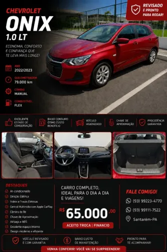 Chevrolet Onix Hatch LT 1.0 12V Flex Mec. 4P 2023