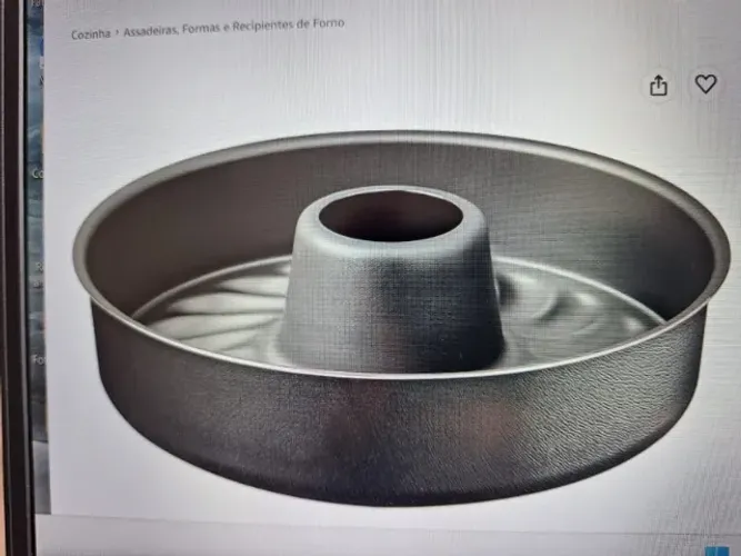 Forma bolo fundo removível e Panquequeira Tramontina / Forma silicone cupcake e Muffin
