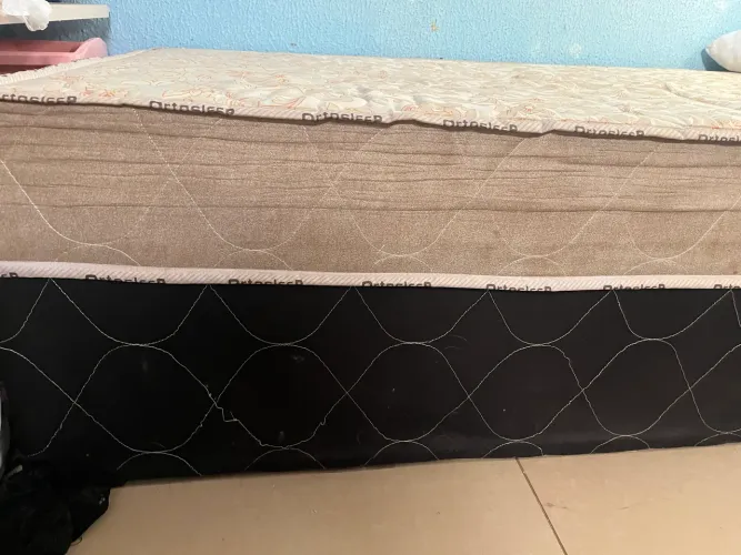 Cama solteiro box