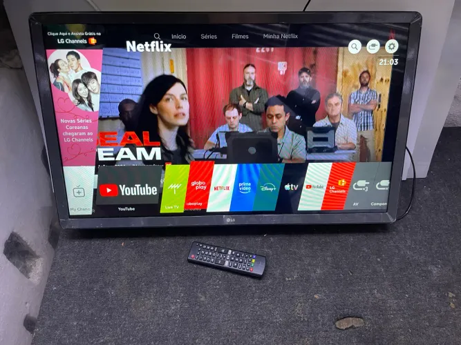 TV smart LG 32 polegadas com Bluetooth super bem conservado leia a descrição
