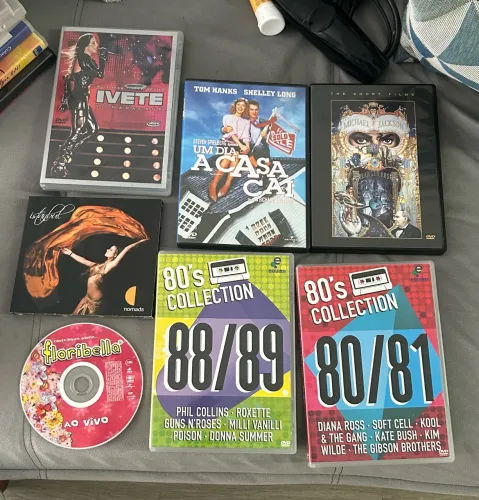 Qualquer DVD 15 reais (unidade)