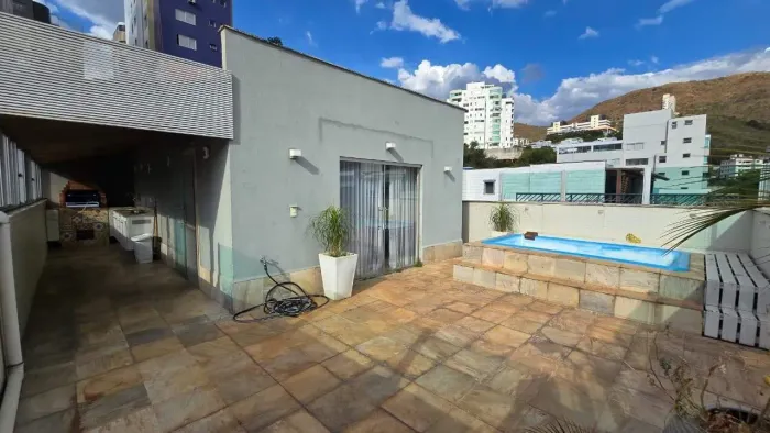Cobertura para aluguel, 3 quartos, 1 suíte, 2 vagas, Buritis - Belo Horizonte/MG